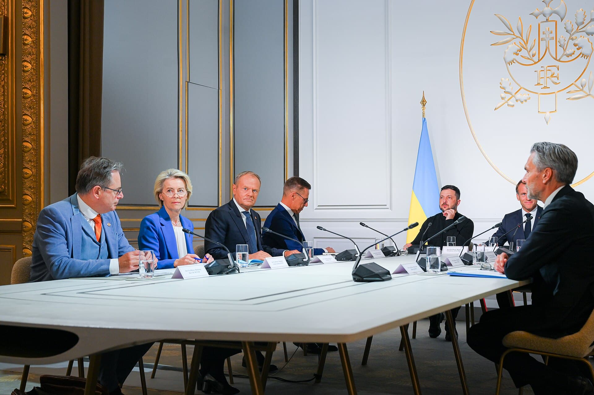 Coalition of the Willing defense meeting in Paris, September 2025