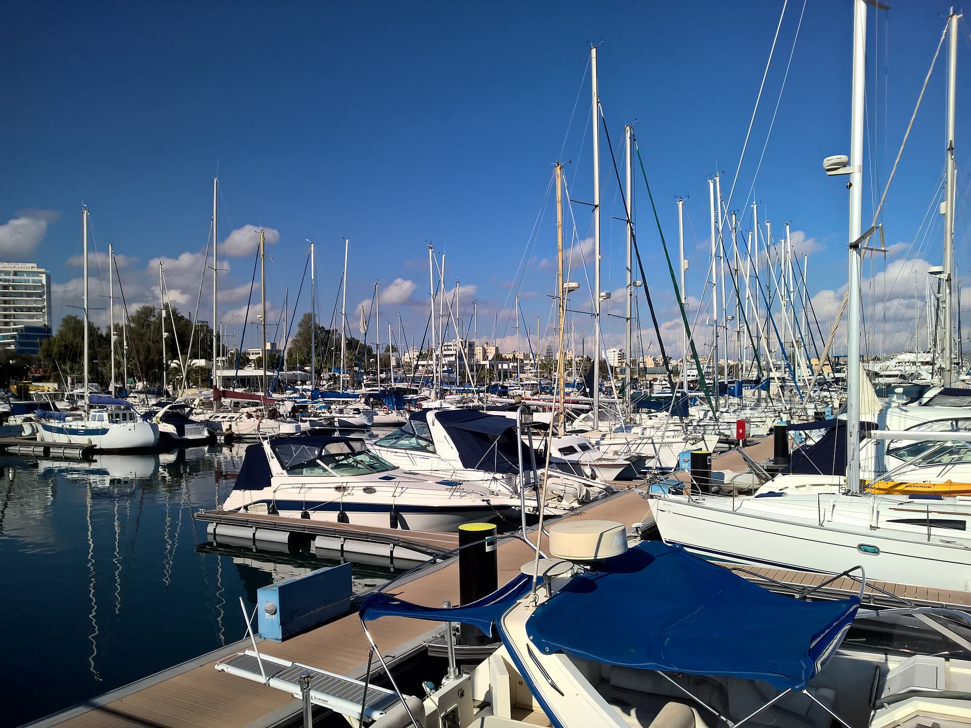 Larnaca Marina in Cyprus